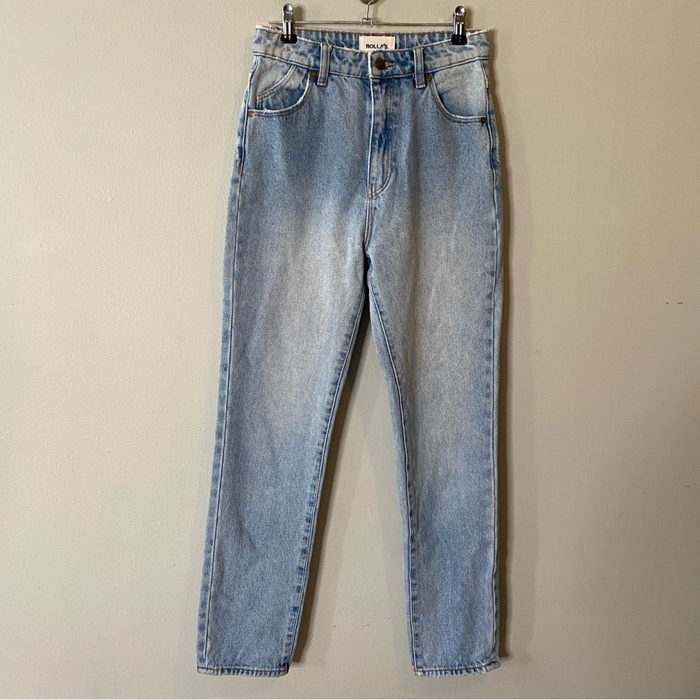 ROLLA’S High Rise Slim Duster Jeans - Picture 2 of 9